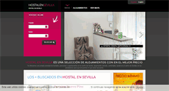 Desktop Screenshot of hostalensevilla.com